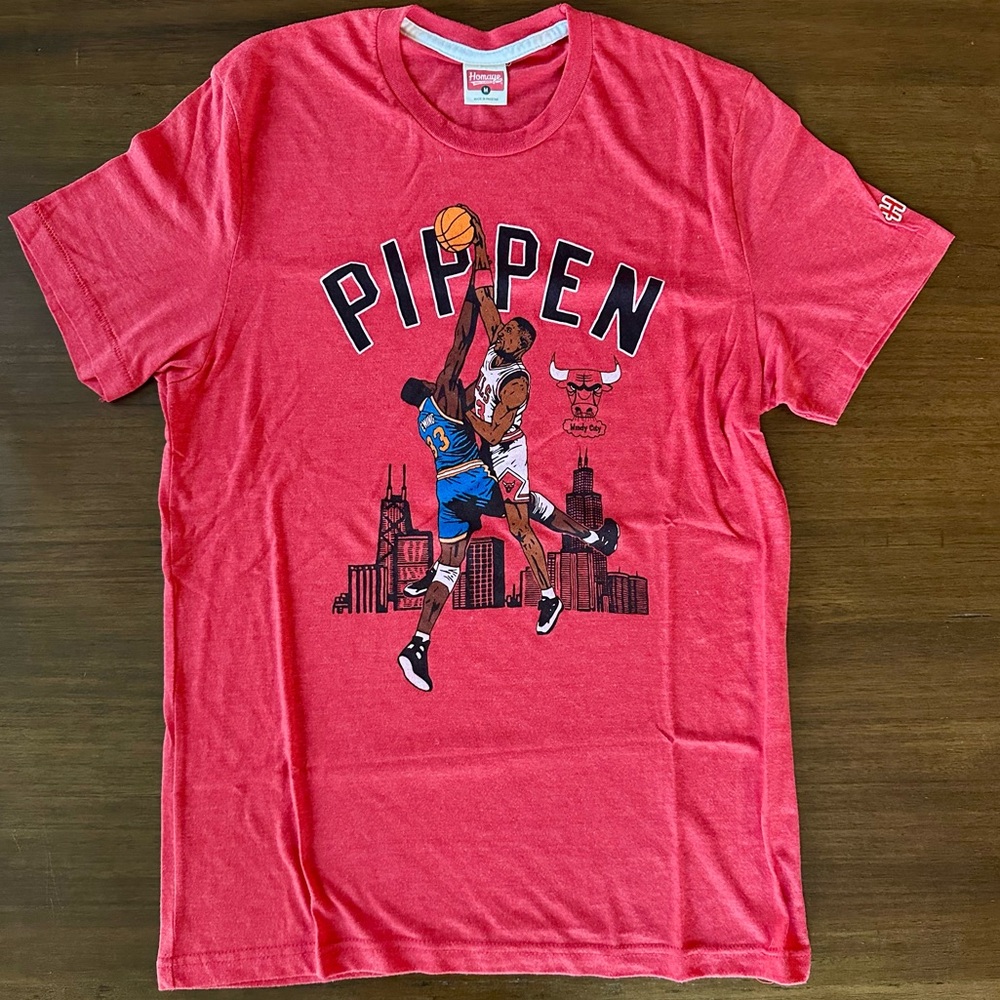 HOMAGE Chicago Bulls Scottie Pippen T-Shirt